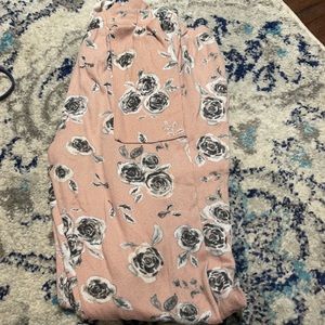 Rose joggers loungewear